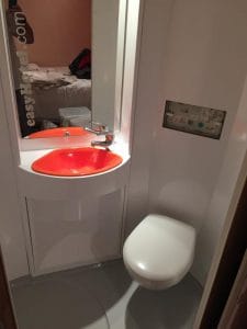 Bathroom pod restoration after